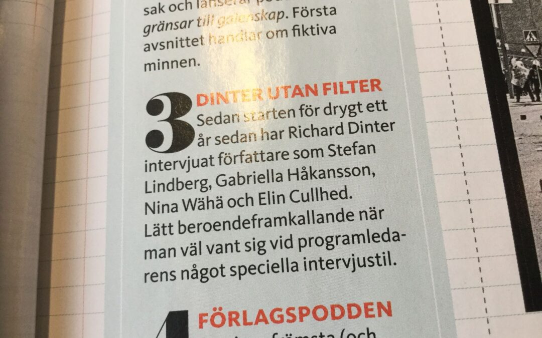 Dinter utan filter